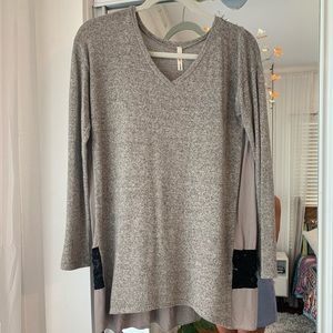 Elegant Grey Sweater